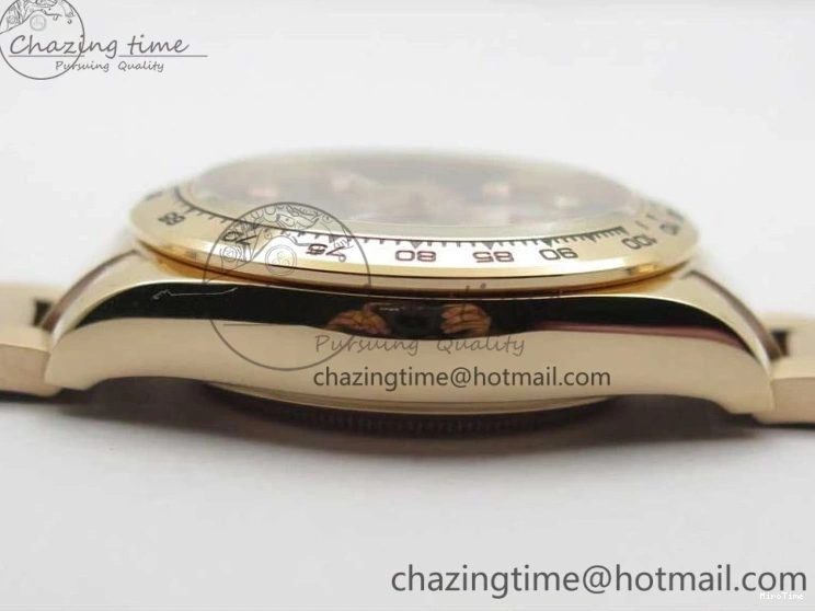 MiroTime 0330 Daytona 116520 RG UBF Best Edition Ice Blue MOP Crystal Markers Dial on RG Bracelet A Classic 2941